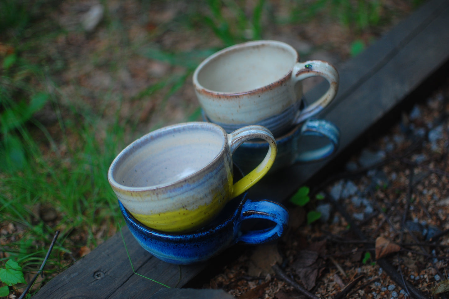 Yellow Cappuccino Mug - Handmade Pottery - Pottery Mugs - Ceramics - Handmade Ceramics