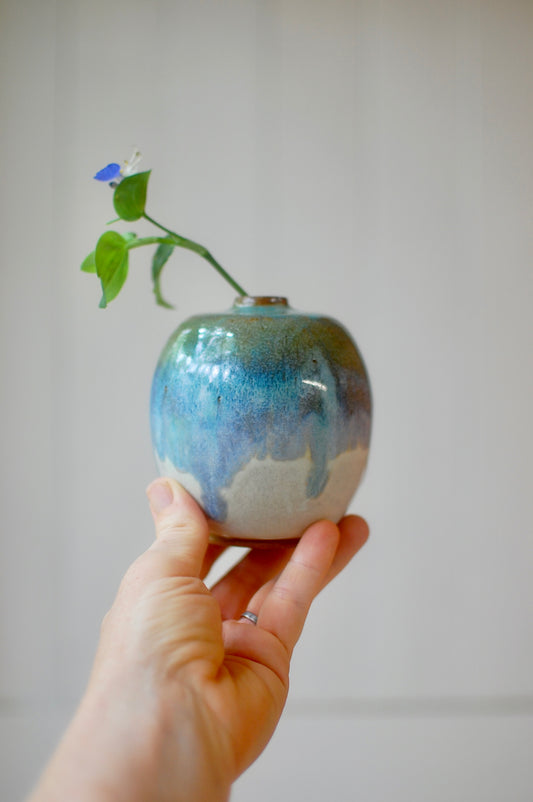 Earth Vase - Pottery Vase - Handmade Vase - Ceramic Vase