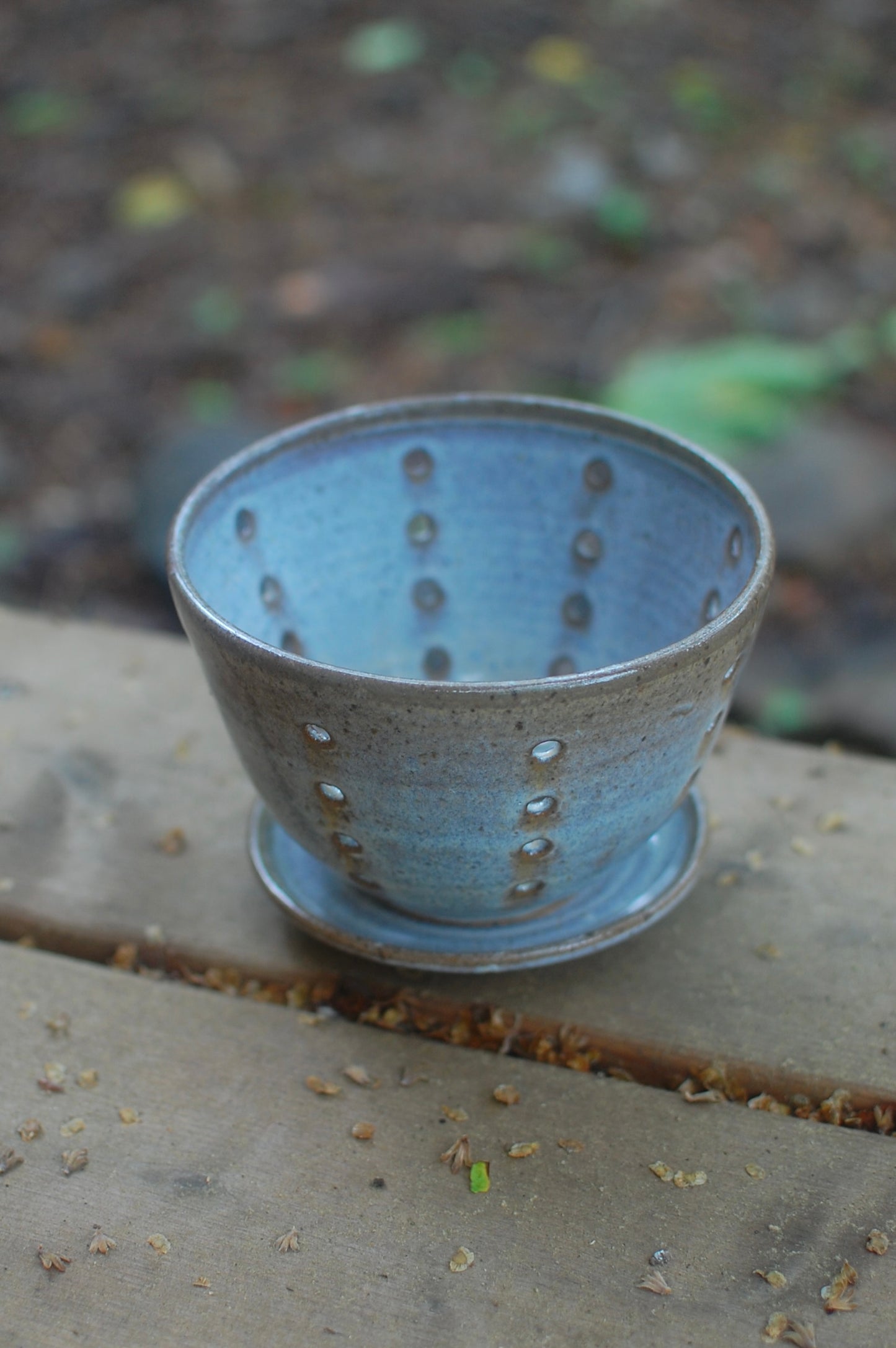 Neutral Speckled Berry Bowl And Plate - Handmade Bowl - Pottery Bowl - Ceramic Bowl