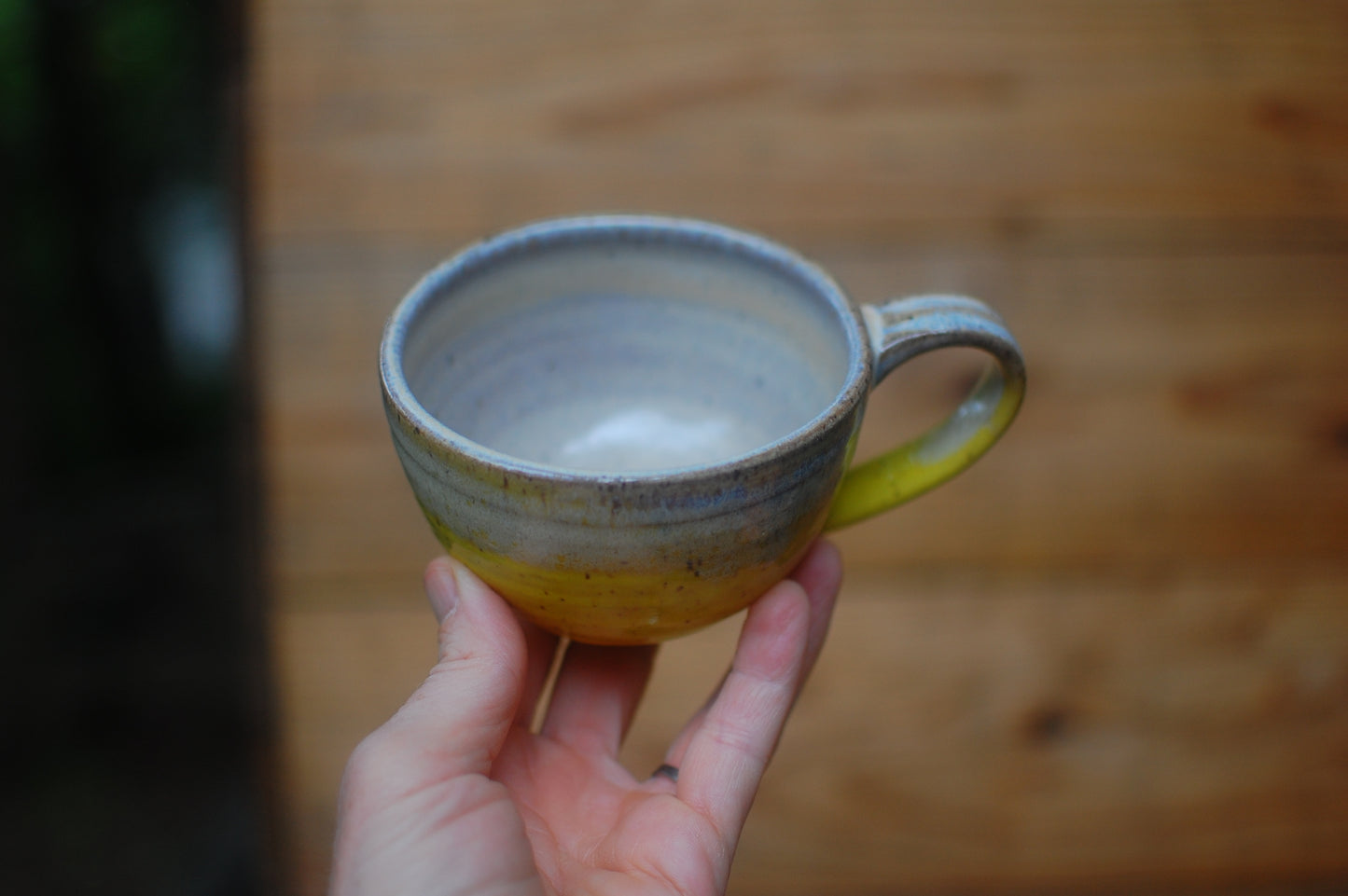 Yellow Cappuccino Mug - Handmade Pottery - Pottery Mugs - Ceramics - Handmade Ceramics