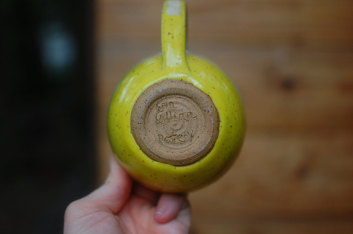 Yellow Cappuccino Mug - Handmade Pottery - Pottery Mugs - Ceramics - Handmade Ceramics