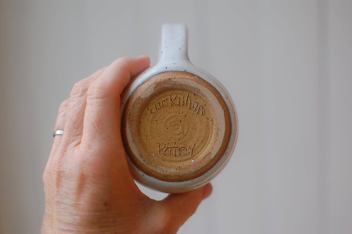 Book Mugs - Pottery Mugs - White Mugs - Handmade Mugs - Ceramic Mugs - Wheel-Thrown Mugs