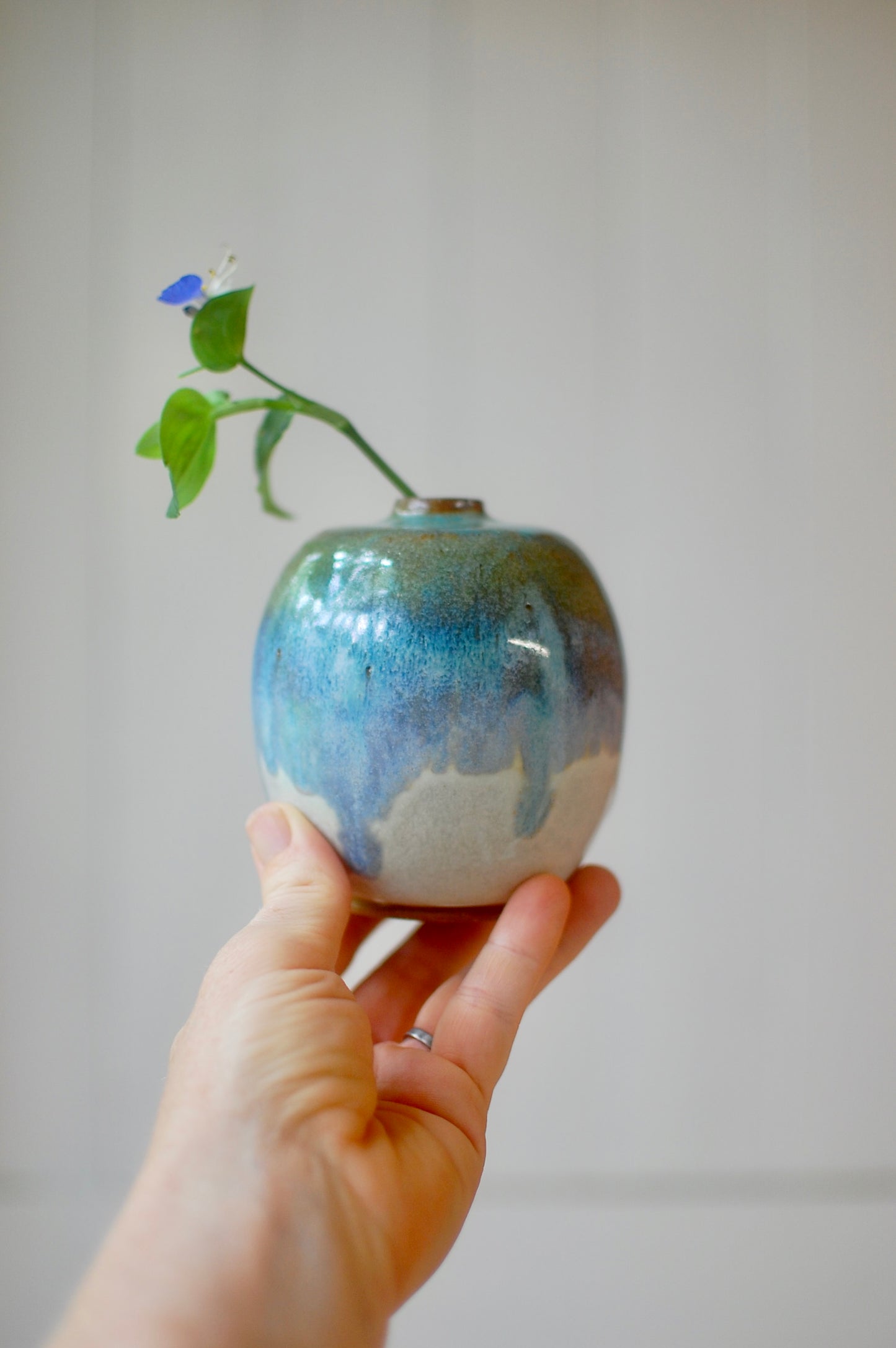 Earth Vase - Pottery Vase - Handmade Vase - Ceramic Vase