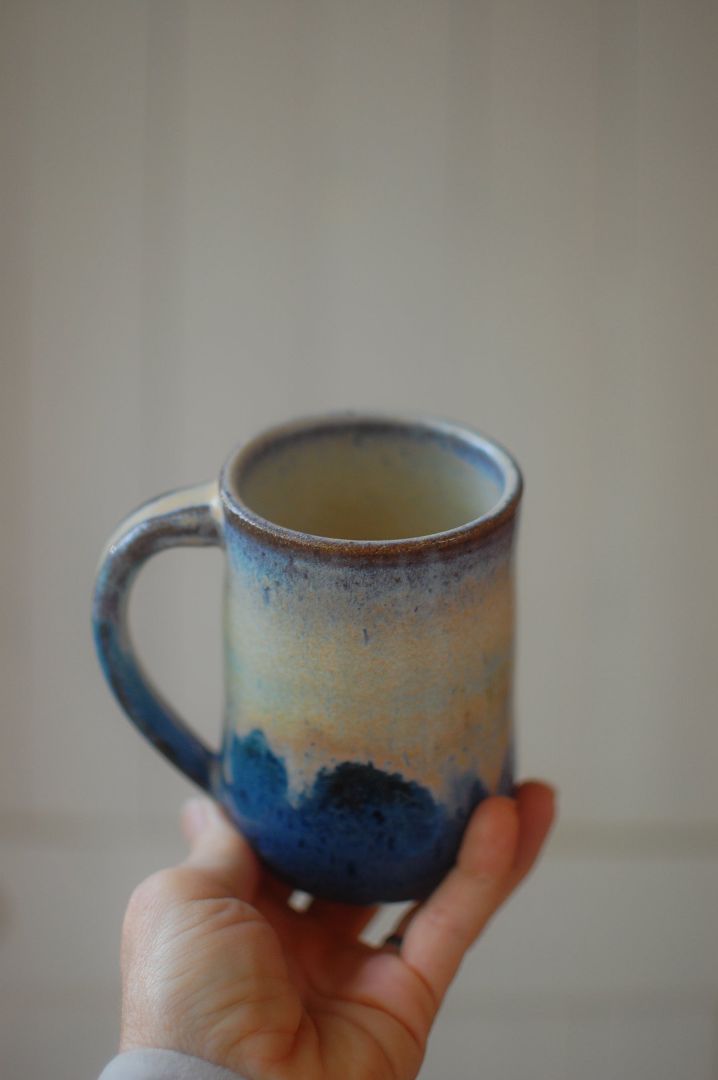 Blue Mug - Handmade Pottery - Pottery Mugs - Ceramics - Handmade Ceramics