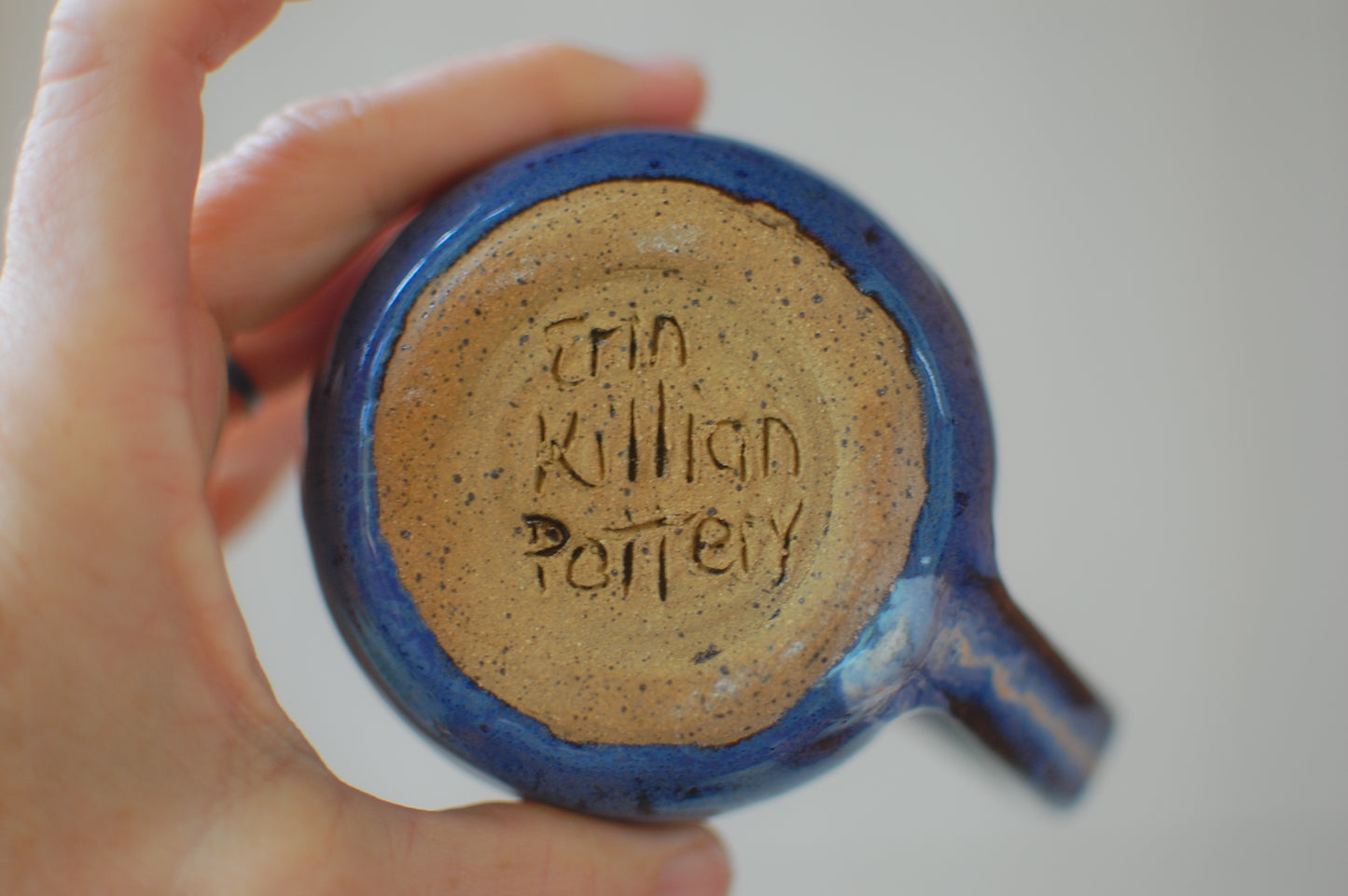 Blue Mug - Handmade Pottery - Pottery Mugs - Ceramics - Handmade Ceramics