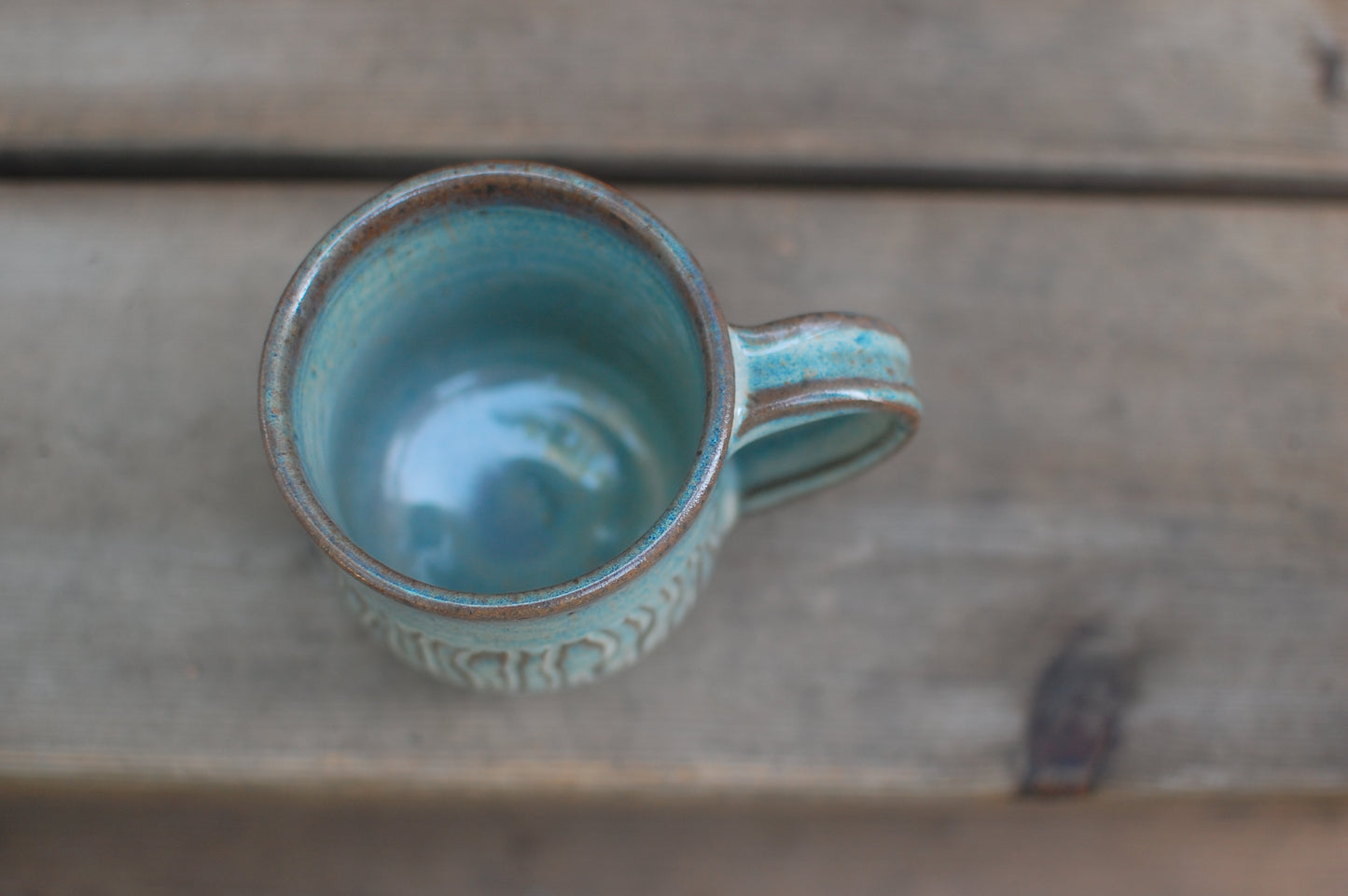 Textured Mug - Handmade Mug - Pottery - Wheel-Thrown Pottery