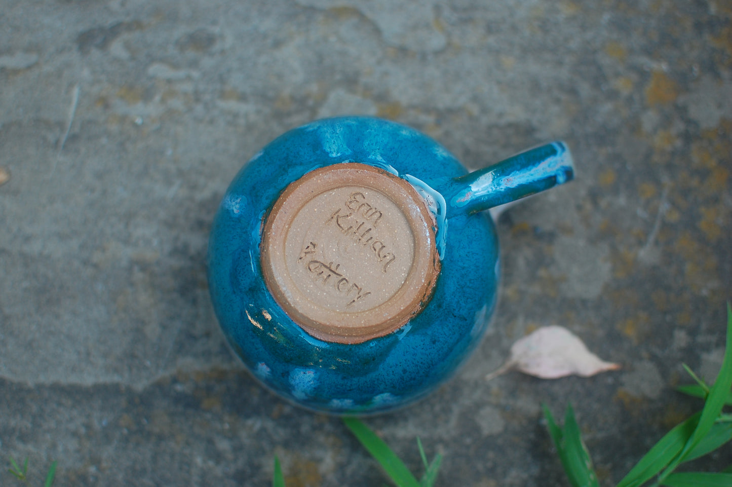 Seaside Latte Bowl - Soup Bowl With Handle - Handmade Pottery - Pottery Mugs - Ceramics - Handmade Ceramics