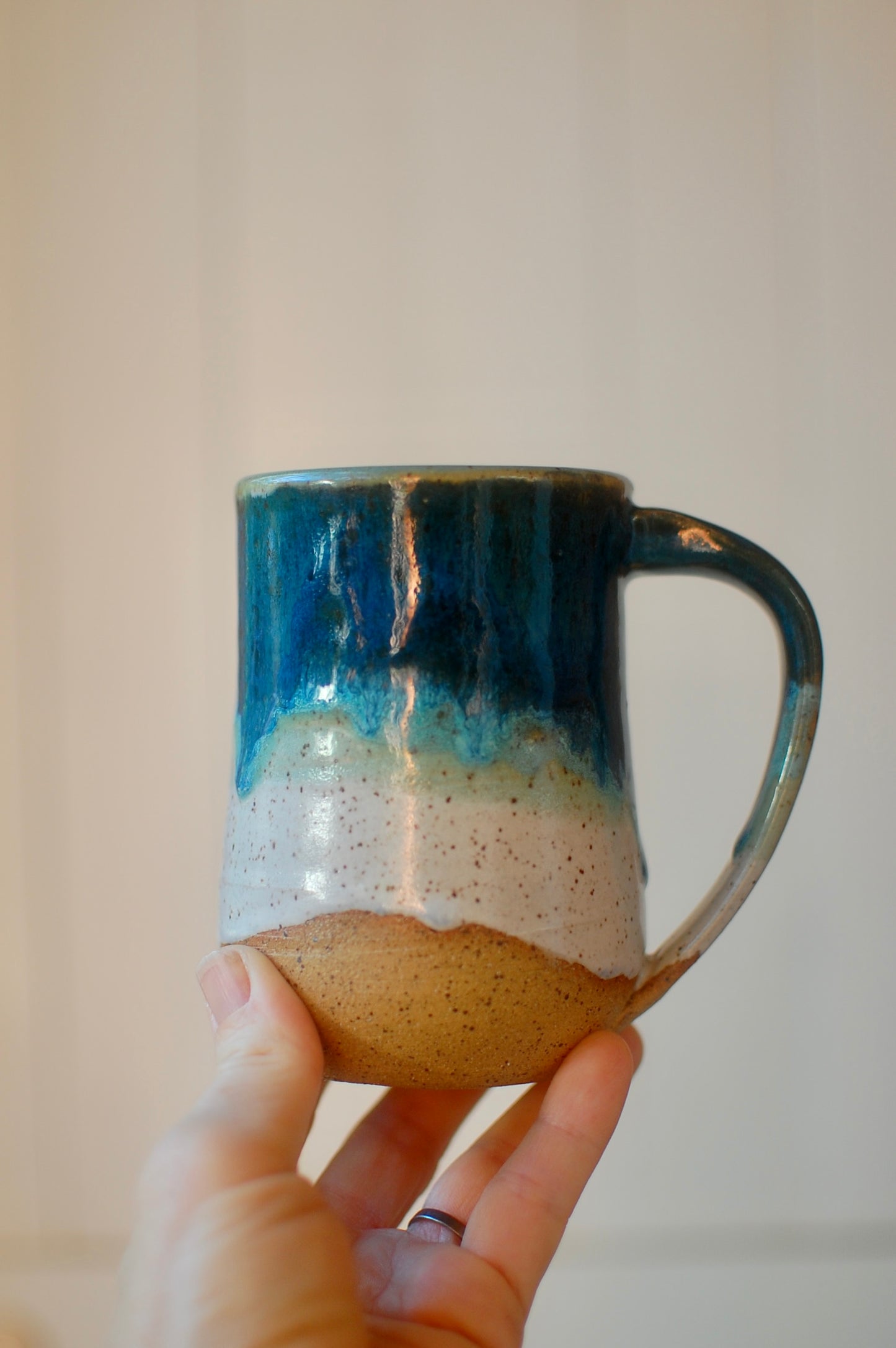 Blue Mug - Handmade Pottery - Pottery Mugs - Ceramics - Handmade Ceramics