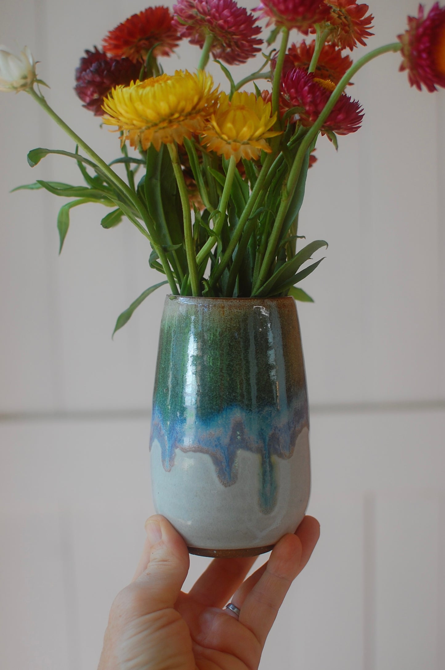 Earth Vase - Pottery Vase - Handmade Vase - Ceramic Vase