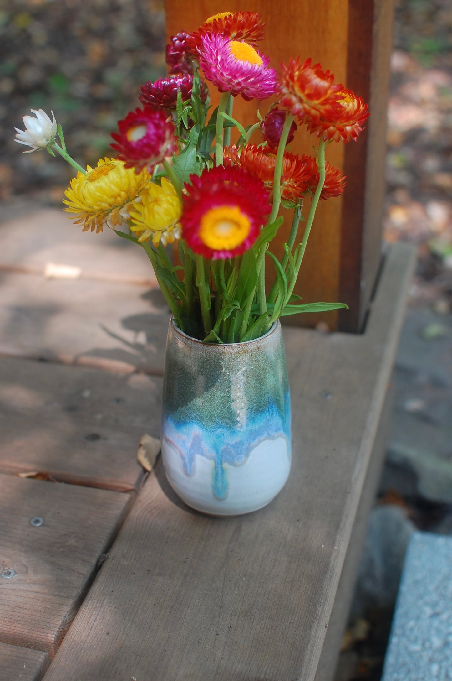 Earth Vase - Pottery Vase - Handmade Vase - Ceramic Vase
