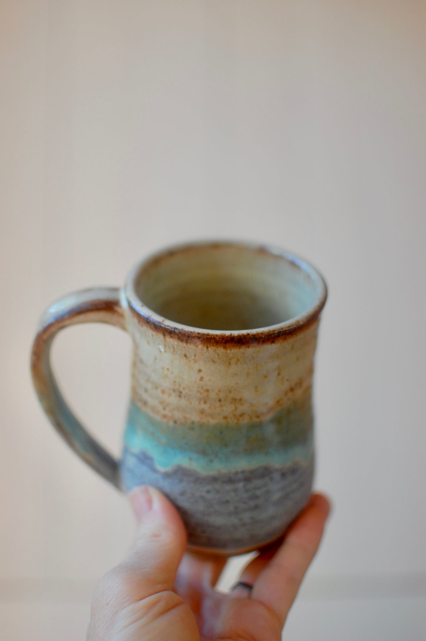 Neutral Mug - Handmade Pottery - Pottery Mugs - Ceramics - Handmade Ceramics