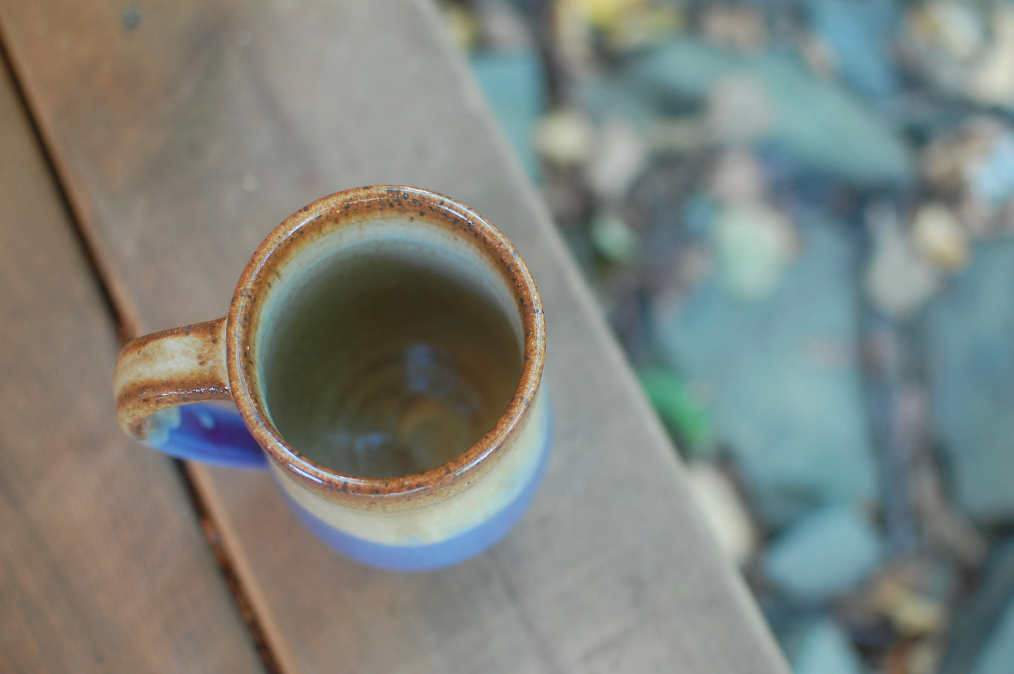 Caramel And Purple Mug - Handmade Pottery - Pottery Mugs - Ceramics - Handmade Ceramics