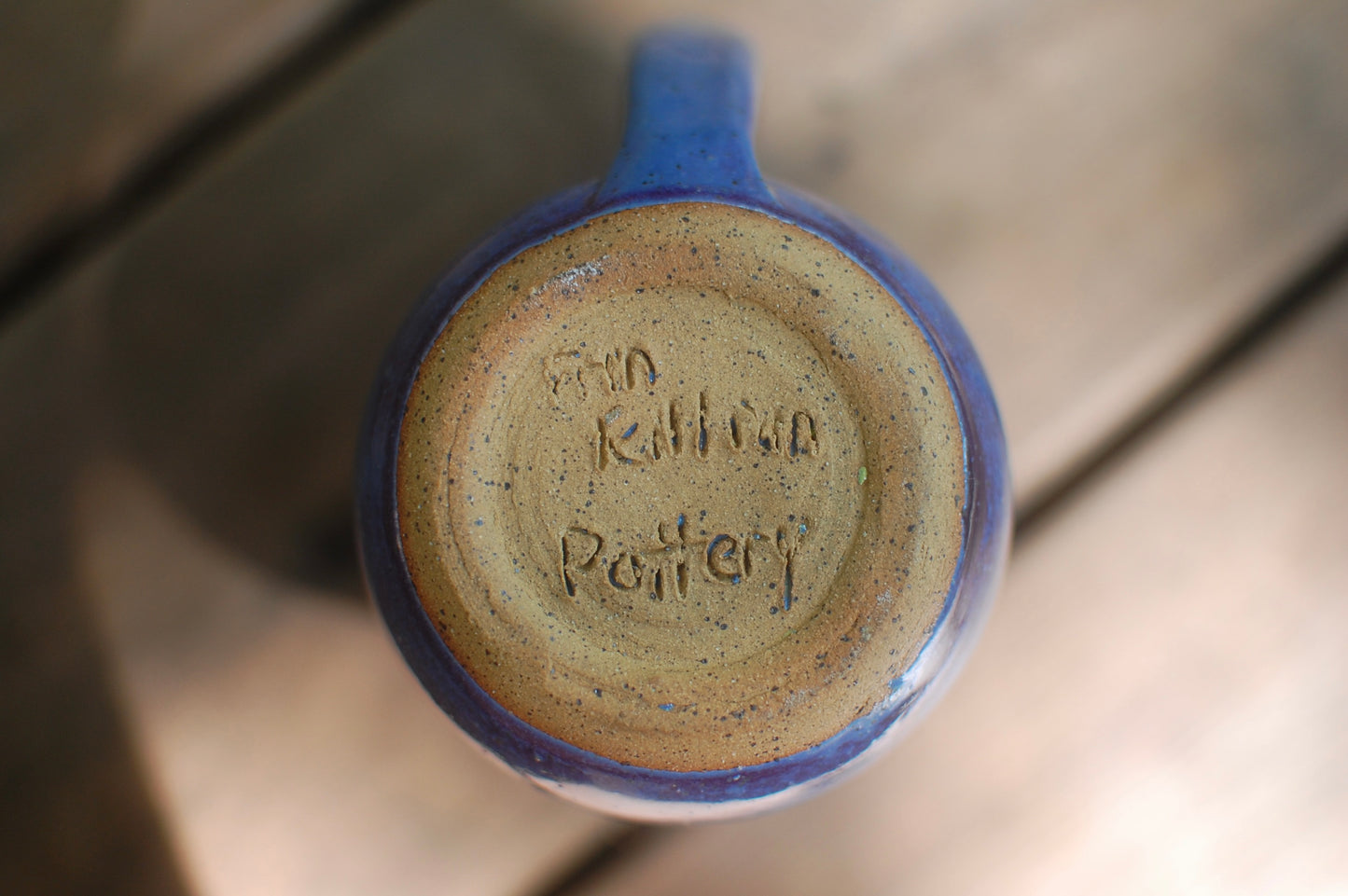 Caramel And Purple Mug - Handmade Pottery - Pottery Mugs - Ceramics - Handmade Ceramics