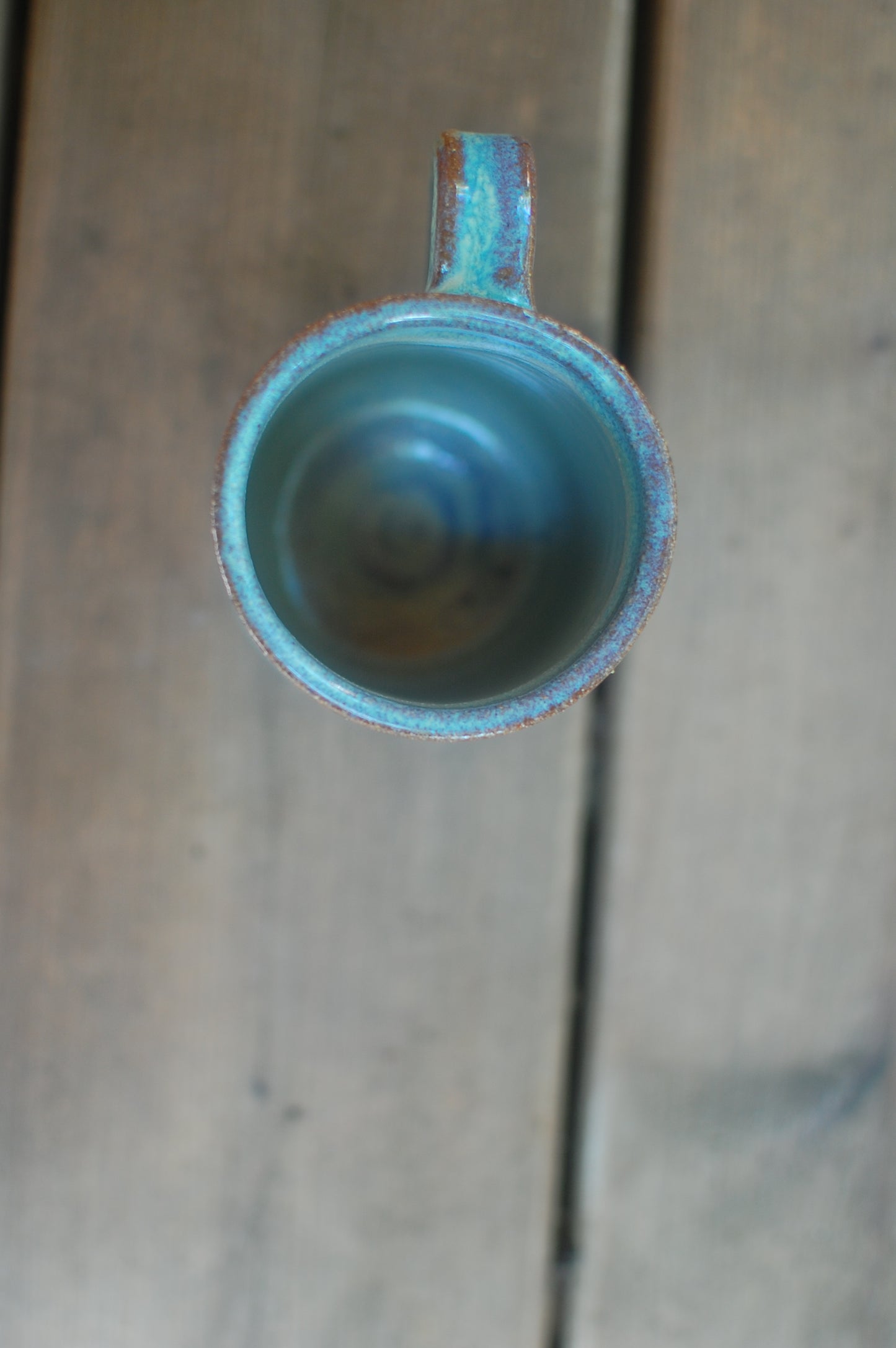 Green And Blue Mug - Handmade Pottery - Pottery Mugs - Ceramics - Handmade Ceramics