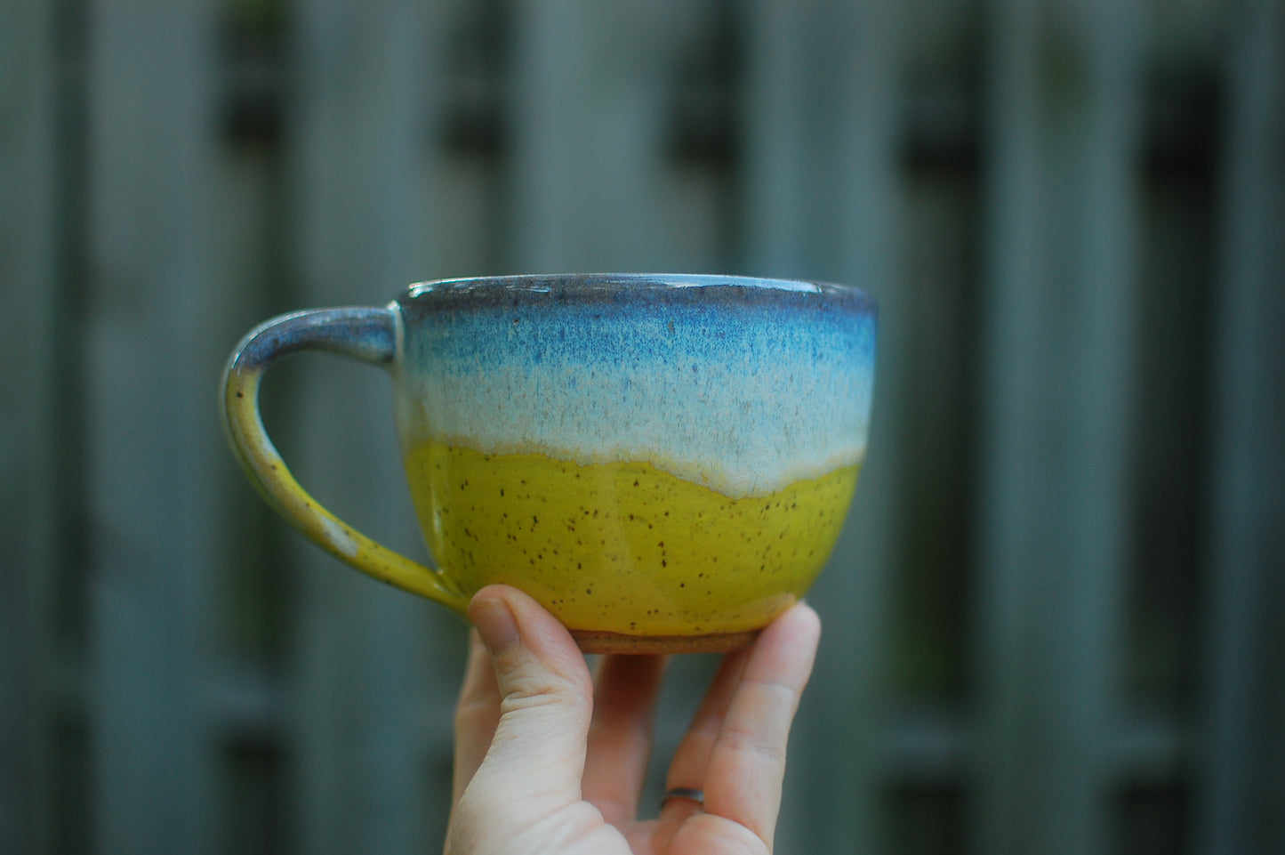 Yellow Latte Bowl - Soup Bowl With Handle - Handmade Pottery - Pottery Mugs - Ceramics - Handmade Ceramics