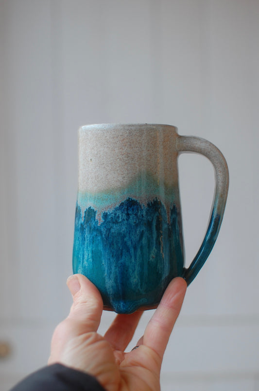 SECOND Seaside Mug - Handmade Pottery - Pottery Mugs - Ceramics - Handmade Ceramics