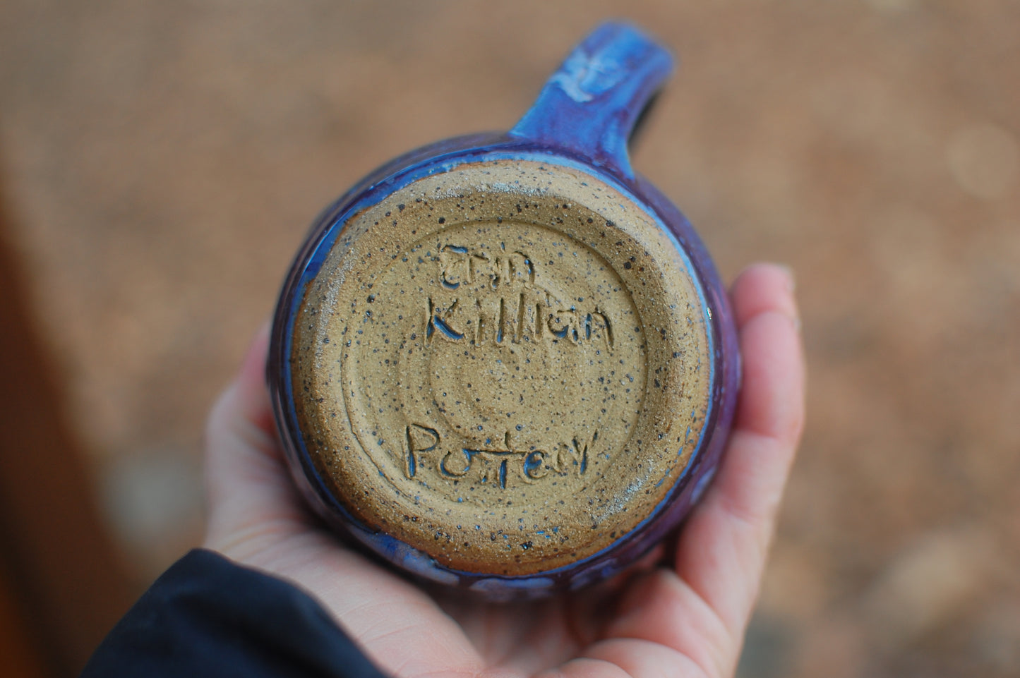 SECOND Blue and Purple Mug - Handmade Pottery - Pottery Mugs - Ceramics - Handmade Ceramics