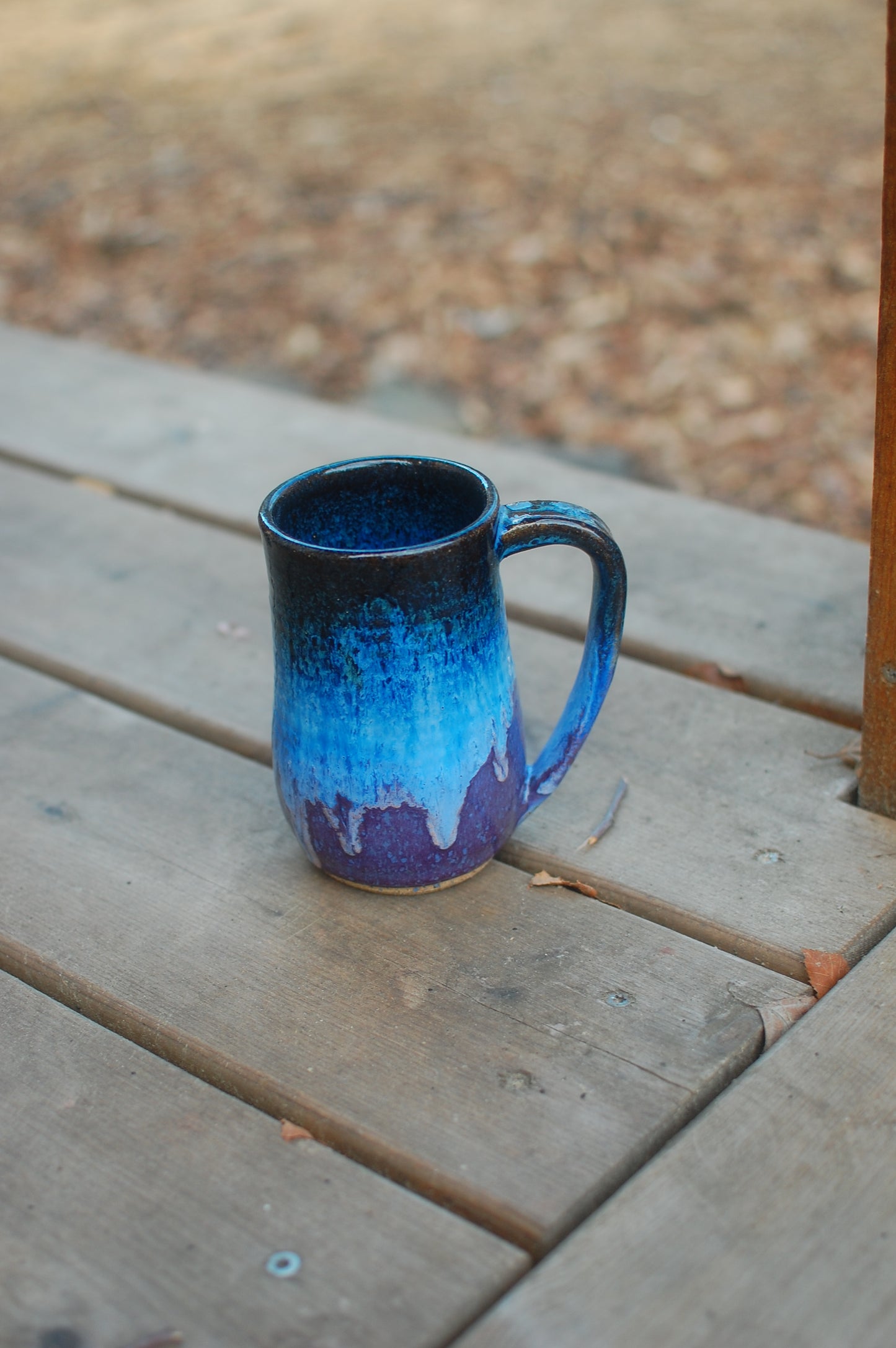 SECOND Blue and Purple Mug - Handmade Pottery - Pottery Mugs - Ceramics - Handmade Ceramics