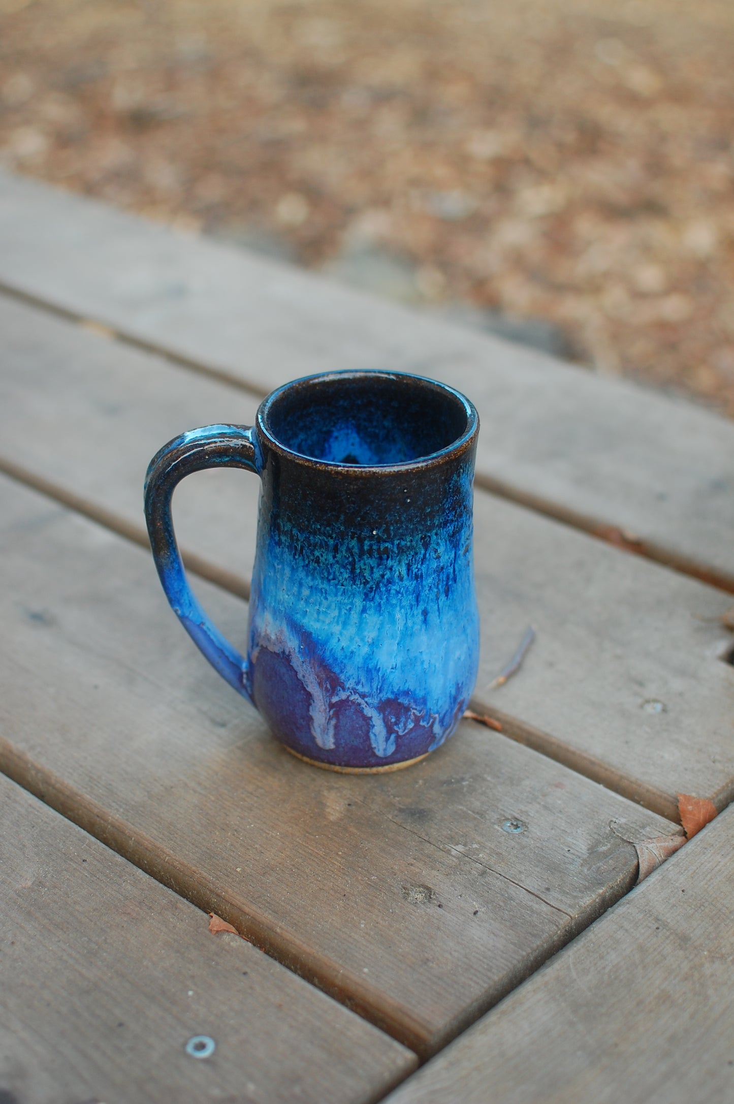 SECOND Blue and Purple Mug - Handmade Pottery - Pottery Mugs - Ceramics - Handmade Ceramics